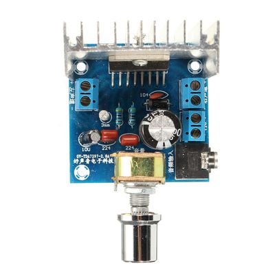 TDA7297 2x15W 12V Mini Amplifikatör Kartı AC/DC Çift Kullanımlı 2.0 Kanal