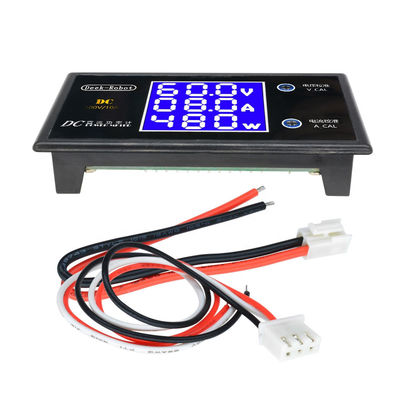 LCD Dijital Wattmetre Voltmetre Ampermetre DC 0-100V 10A 1000W