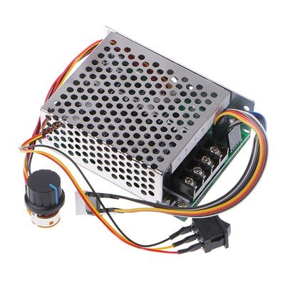 DC 10-55V 12V 24V 36V 60A PWM Motor Hız Kontrol Cihazı CW CCW Geri Dönüşümlü Anahtar