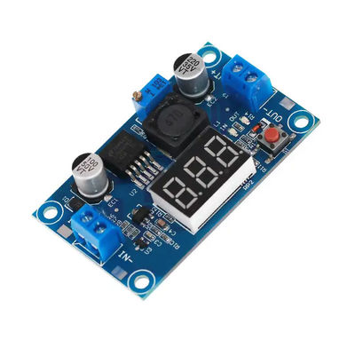 LM2596 DC DC Ayarlanabilir Güç Kaynağı Modülü Dijital Ekranlı LED Voltmetre