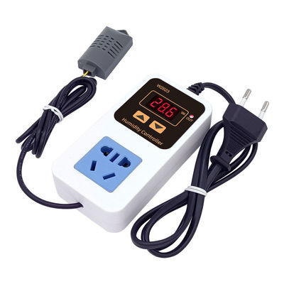 W2023 Duvara Monte Akıllı Elektronik Nem Kontrol Anahtarı 110V-220V Dijital Regülatör