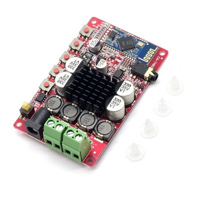CA-7492B Dijital Güç BT Amplifikatör Modülü, CSR5.0 Bluetooth 2*50W Çıkış ve 8-24V DC Güç ile