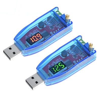 Ayarlanabilir Potansiyometre LED DC-DC 5V'den DC 1-24V Gücüne USB Adım Yukarı/Aşağı Değiştiricisi
