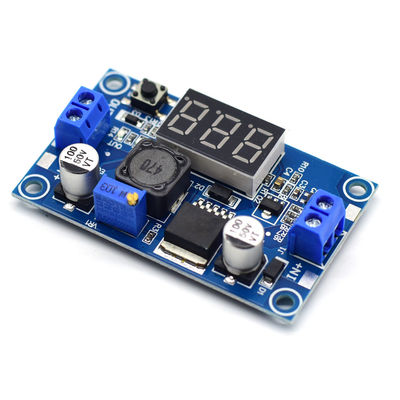 Düzenlenebilir LM2596S Step-Down Buck Converter Display ve bir ile güç kaynağı modülü