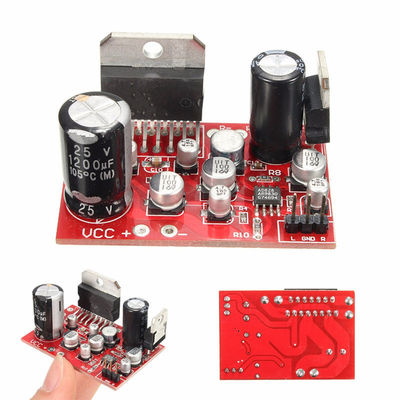 38W + 38W çıkış gücü ve DC9-17.5V güç kaynağı olan kompakt 50mm * 33mm Amplifier Board