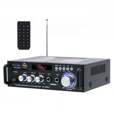 Kablosuz BT 2.0Stereo Ses Güçlendiricisi LDZS AV-298BT Araba Güçlendiricileri ve KTV Ev için