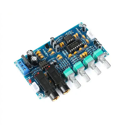 12V Çift AC12V PT2399 Dijital Mikrofon Amplifier Board Karaoke Reverberation Modülü