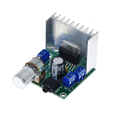 TDA7297 15W+15W Çıkışlı ve Gürültüsüz Tasarıma Sahip 12V Çift Kanallı Güç Amplifikatörü Kartı