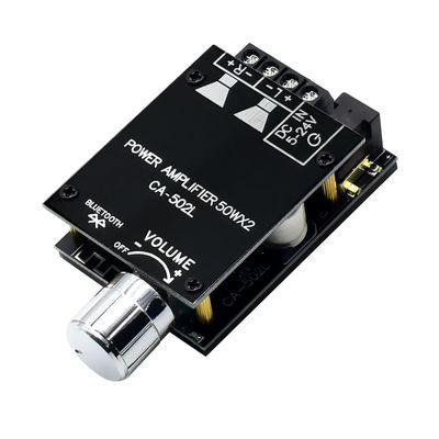 ZK-502L 2.0 Kanal Dijital Amplifier Board Ev Tiyatrosu HIFI Amplifier BT5.0 50WX2 Metal Malzeme Stereo Board ZK-502L