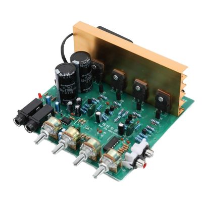 100W 2.0 Kanal Ses Amplifikatör Kartı PCB Modülü 16x14x6cm