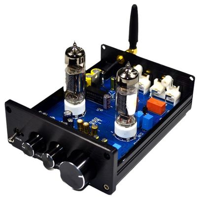 Audiophile HIFI Tüplü Preamplifikatör 6J5 QCC3034, BT 5.1 Kablosuz Ev Amplifikatörü için Bas ve Tiz Ayarlı Preamfi