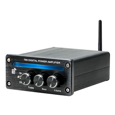 2.0 Kanal 2*100W BT 5.0 RGB Işık Ayarlanabilir Tiz Bas Yüksek Güçlü Doğrusal Amplifikatör Yeni Dijital Stereo Ev Mini Hifi