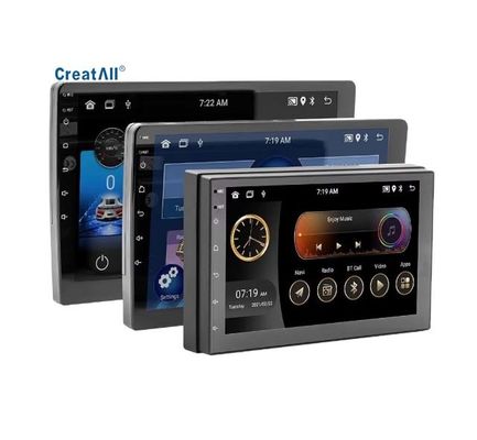 Creatall 7/9/10 İnç Hepsi Bir Arada Android GPS Navigasyon Bluetooth Merkezi Kontrol Büyük Gösterge Paneli Geri Vites Oyuncusu CarPlay