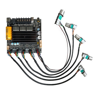 ST21 Dijital Amplifikatör Kurşun Teller için Yüksek Geçişli 21 Kanal 100W X 2 + 200W Orijinal TPA3221 Çip Çin Ses