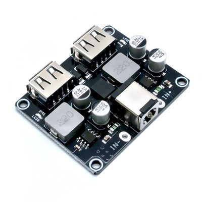 DC-DC Buck Dönüştürücü Şarj Adım Aşağı Modülü 6-32V 9V 12V 24V Hızlı Hızlı Şarj Kartı Çift USB QC3.0 QC2.0