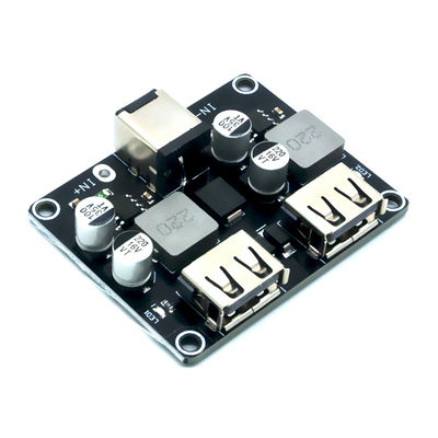 DC-DC Buck Dönüştürücü Şarj Adım Aşağı Modülü 6-32V 9V 12V 24V Hızlı Hızlı Şarj Kartı Çift USB QC3.0 QC2.0