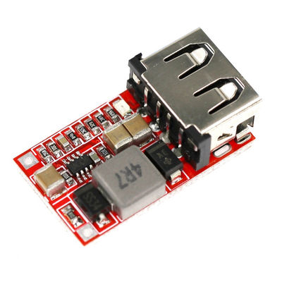 DC Buck Adım Aşağı Dönüştürücü 12v 5v Güç Modülü 12V/24V 5V 3A ARABA USB şarj aleti Modülü 6-24V DC Adım Aşağı Güç Modülü