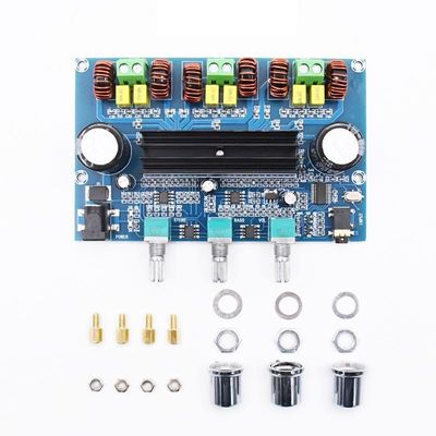 CA-3166B Dijital Güç Amplifikatörü Kartı DC12-24V 50Wx2+100W, Bluetooth 5.0 Sınıf D Ses Modülü ile