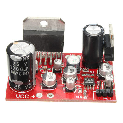DC 12V güç kaynağı ve TDA7379 + AD828 Chipset Ses Modülü ile 38W Çıkış Gücü Amplifier Board
