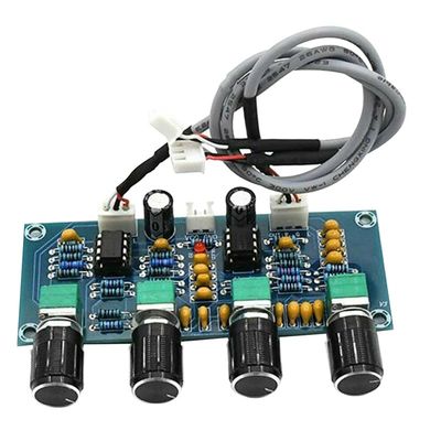 NE5532 Amplifier Audio Module Class D DC12V-24V Giriş ve Alt Bass Ses Düzenleme ile Dijital Amplifier