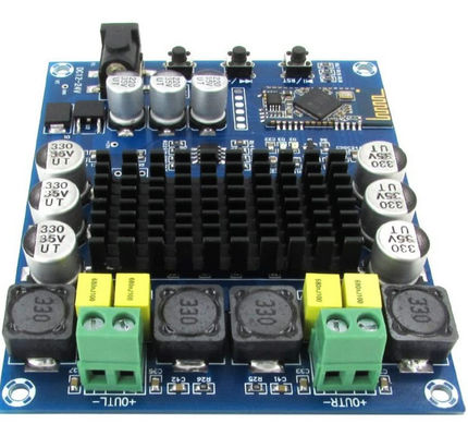 100W*2 Çıkışlı ve BT 4.0 Bluetooth Bağlantılı Çift Kanallı Dijital Amplifikatör Ses Modülü