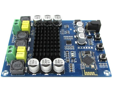 100W*2 Çıkışlı ve BT 4.0 Bluetooth Bağlantılı Çift Kanallı Dijital Amplifikatör Ses Modülü