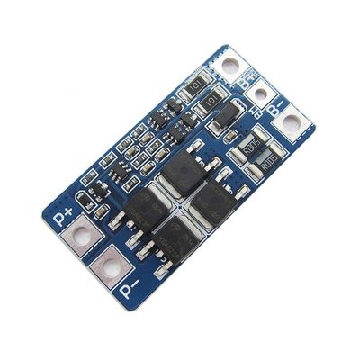 10A 8.4V 18650 2s Bms Kurulu güç kaynağı modülü 46.7*23*3.15mm