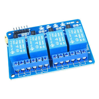 5V Optocoupler 4 Kanal Röle Modülü IED Programlama STEM Eğitimi