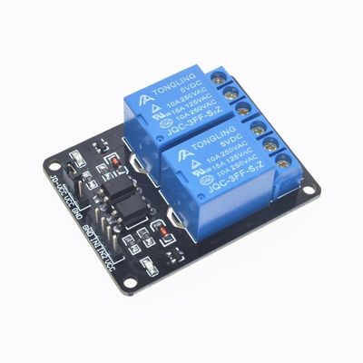 DC 5V 2 Kanal Kontrol Röle Modülü Düşük Seviye Tetikleyici Normalde Kapalı