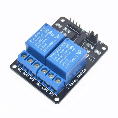 DC 5V 2 Kanal Kontrol Röle Modülü Düşük Seviye Tetikleyici Normalde Kapalı