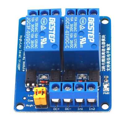 3.3V 5V 12V 24V Kontrol Röle Modülü 2 Kanallı Çift Optocoupler