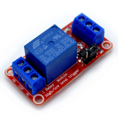 PCB Kartı Kontrol Röle Modülü 1 Yollu 12v Tek Kanallı Röle