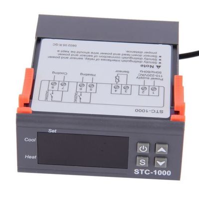 STC-1000 AC 110V-220V Dijital Nem Kontrol Cihazı Sıcaklık Termostat İzleme Sistemi