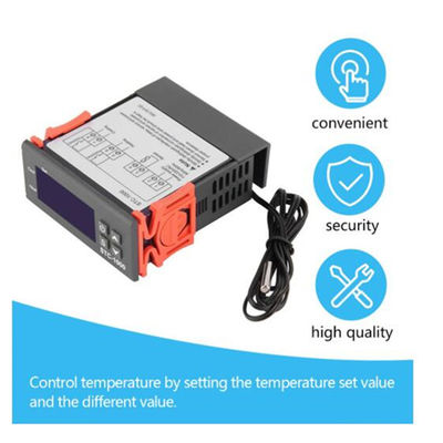 STC-1000 AC 110V-220V Dijital Nem Sıcaklık Kontrol Cihazı Termostat İzleme Sistemi