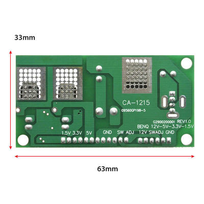 CA-1215 12V 5V 3.3V 1.5V Güç Tedarik Modülü LCM LCD Dc To Dc Değiştirme Kartı