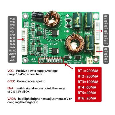 CA-299 Led Tv Universal Inverter Board 32''-60&quot; Kendinden Ayarlı Akım