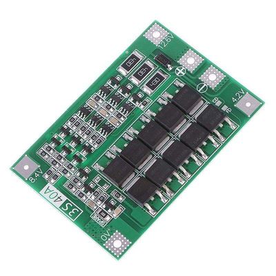 3S 11.1V 12.6V 40A 18650 Lityum Pil Koruma Levhası Dc Dc Dönüştürücü