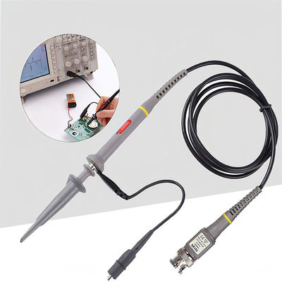 P6100 BNC Tester Tool Oscilloscope Probe Kit 100MHz 1X 10X Klip 2 Parça Set