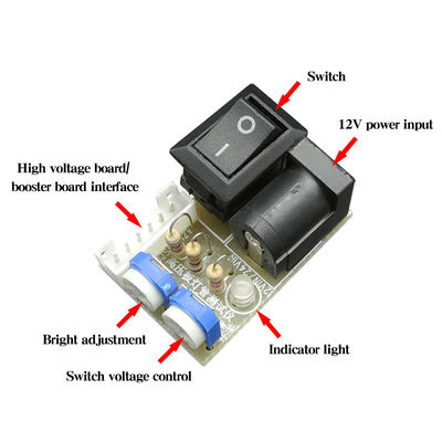 Küçük Anahtar Ayarlanabilir Akım ile 12V 24V Led Arka Işık Şeridi Test Cihazı Aracı