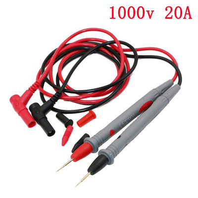 1 Çift Dijital Multimeter Test Aracı Kurşun Sonda Tel Kalem Kablo Seti 20A