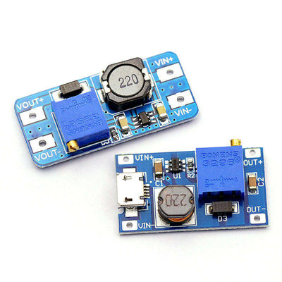 MT3608 Güç kaynağı modülü 2A DC-DC Artırma Voltajı 2/24V'den 5/9/12/28V'ye