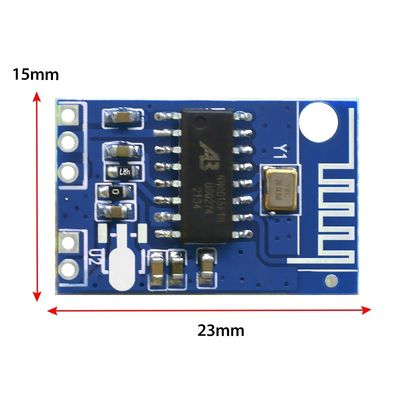 CA-6928 23x15mm Bluetooth Ses Modülü Kartı Amplifikatör Bileşeni Kablosuz Ses Alıcısı