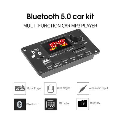 ICCS8673E 80W MP3 Dekoder DC 5V-26V Bluetooth Ses Modülü Kurulu Güç Amplifikatörü Sistemi