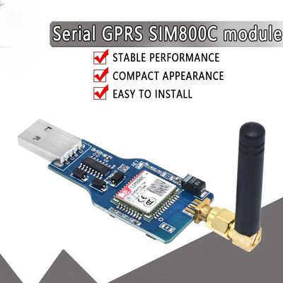 SIM800 SIM800C Kablosuz Wifi Modülü Usb'den Gsm Modülüne Dört Bantlı GSM GPRS