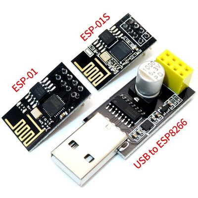 UART GPIO0 ESP-01 Kablosuz Wifi Modülü ESP8266 CH340G Esp01 Programcı Adaptörü
