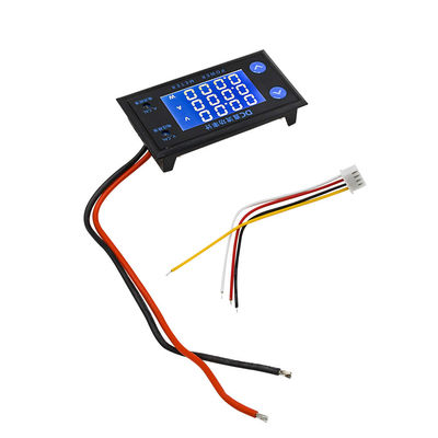 10A Dijital Volt ve Amper Metre 4 Bit Yüksek Hassasiyetli DC 0-200V