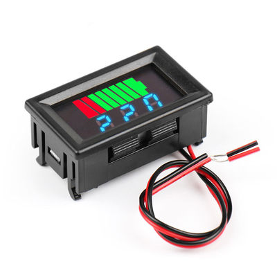 0.56&quot; LED Lityum Pil Kapasitesi Ölçer 12V 24V 36V 48V 60V 72V