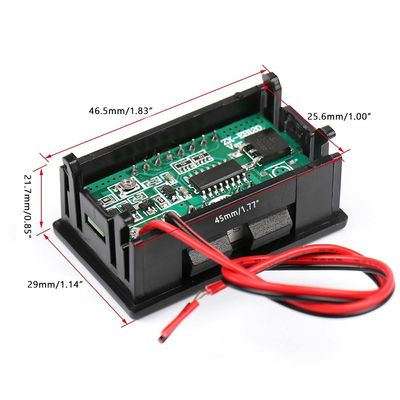 0.56&quot; LED Lityum Pil Kapasitesi Ölçer 12V 24V 36V 48V 60V 72V