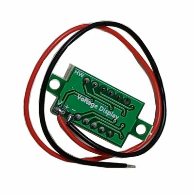 0,36 İnç Dijital Ampermetre Voltmetre 2 Tel 3 Tel 4 Haneli LED