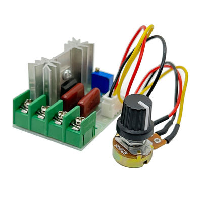 AC 220V 2000w Motor Hız Kontrol Cihazı Dimmerler Vali Modülü Potansiyometre